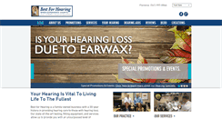 Desktop Screenshot of bestforhearing.com